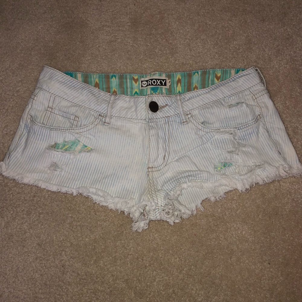 Roxy striped shorts